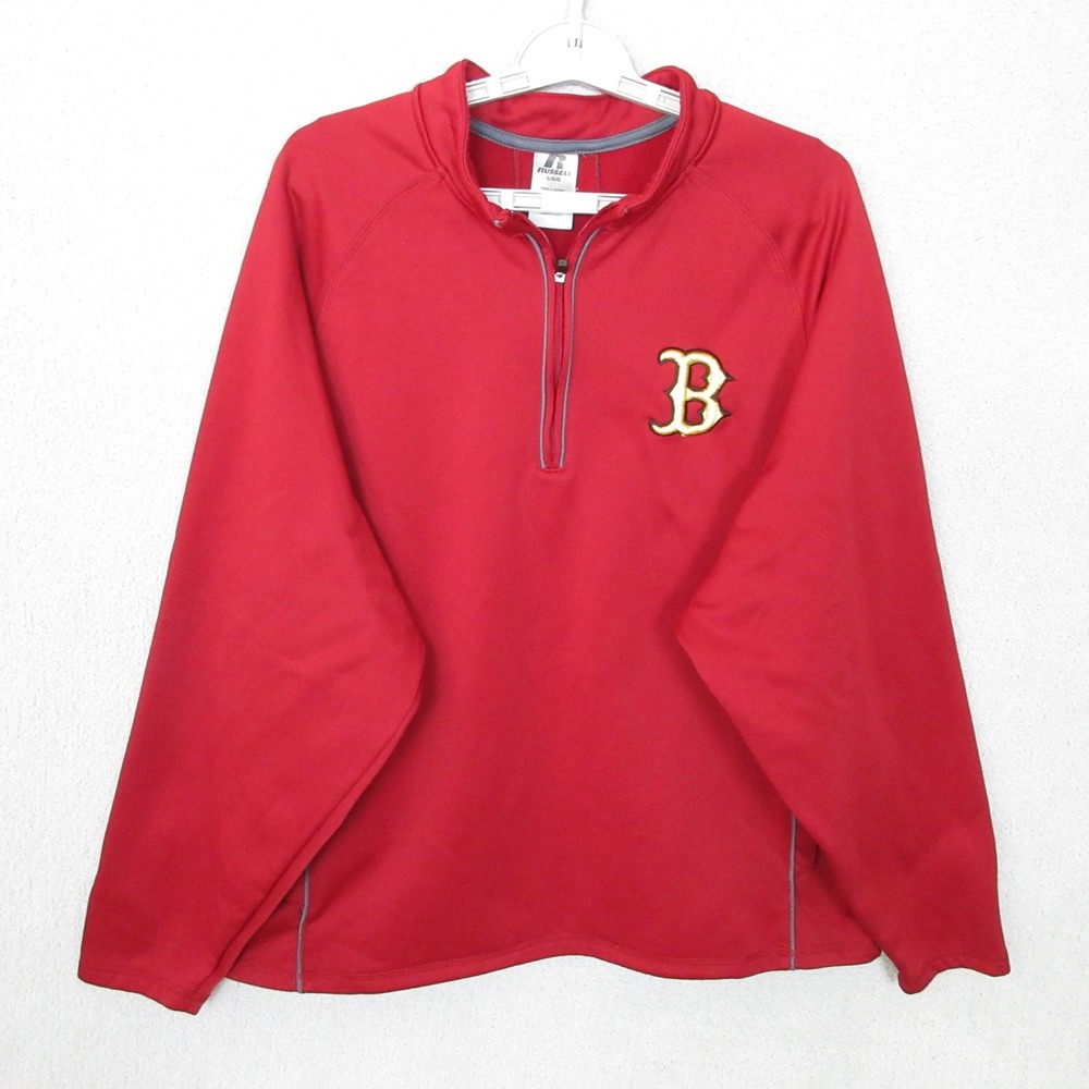 Russell Boston Red Sox Pullover Mens L Baseball MLB Jersey